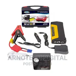 Car Jumpstarter Kit With Air Compressor 50800mah