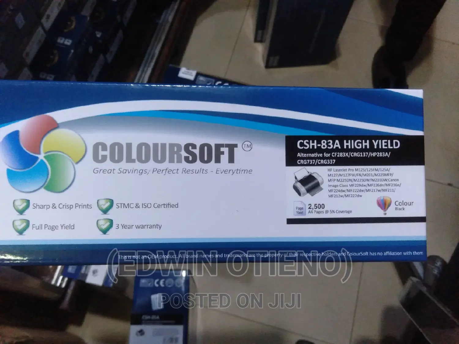 Compatible CSH 83A Coloursoft Toner