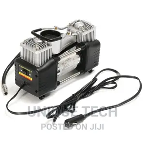 Portable Car Tyre Inflator - Double Cylinder