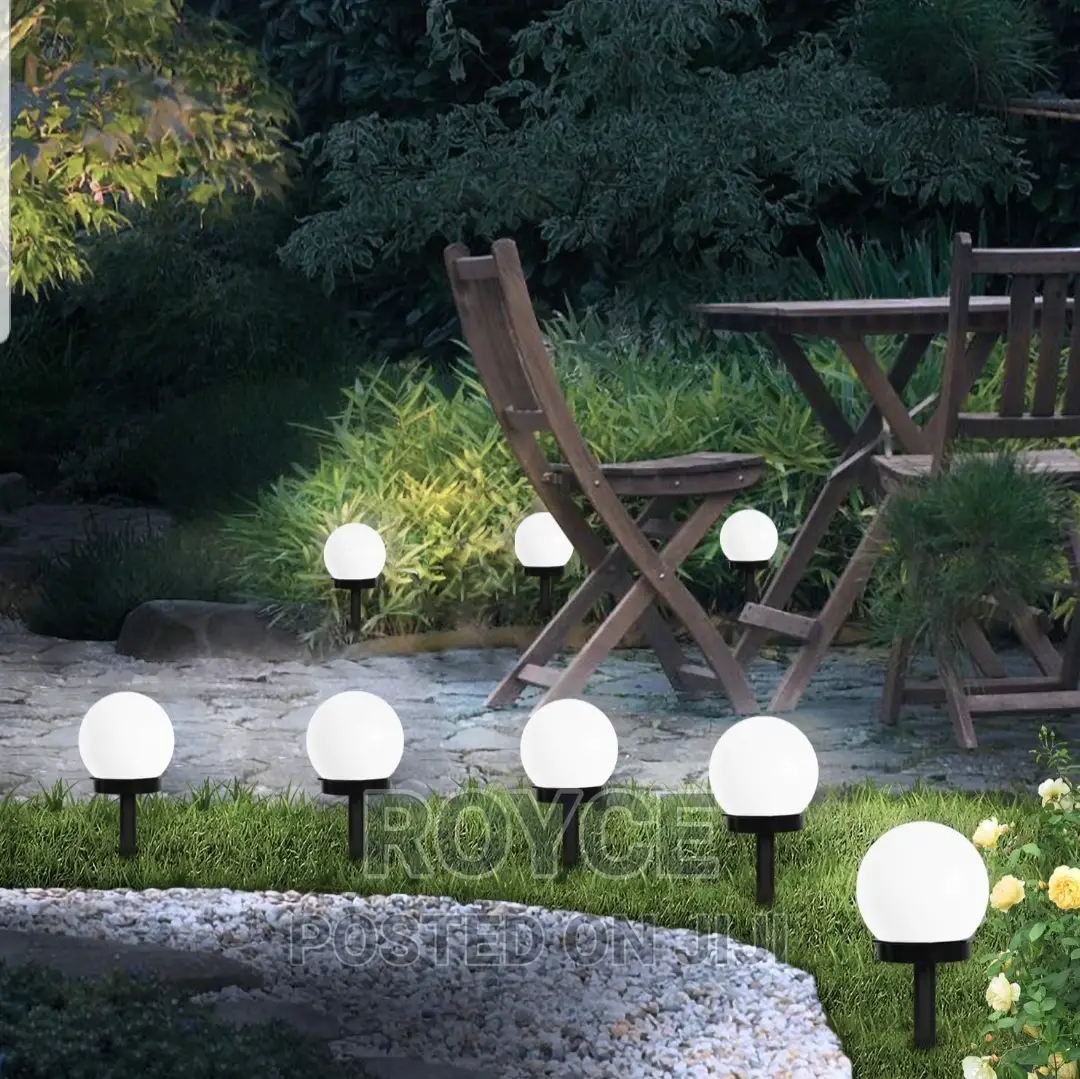 6pcs Light Waterproof Solar Lamps