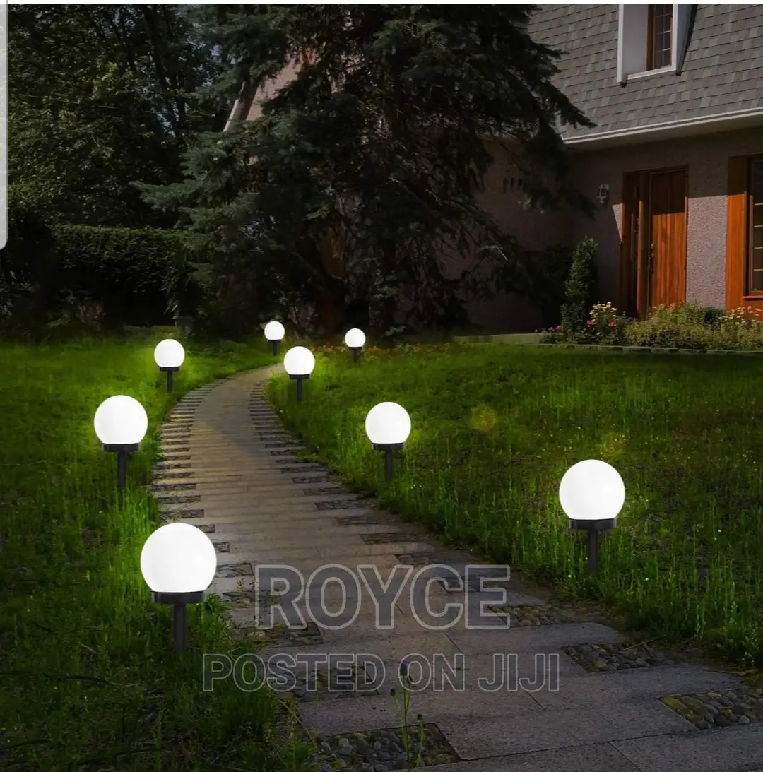 6pcs Light Waterproof Solar Lamps