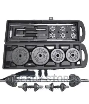 50kg Barbell and Dumbbell Set