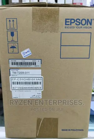 Epson Tm-t20iii/ Tm-t20iii / Epson Thermal Printer/ Tm-t20ii