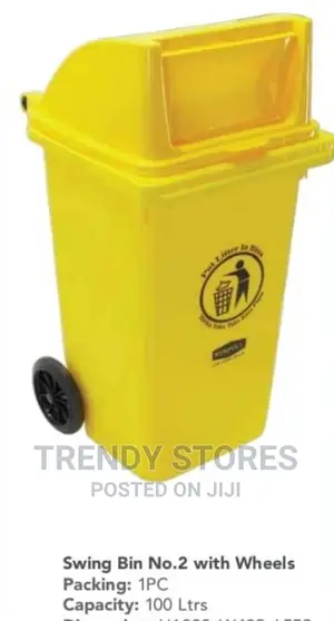 Swing Bin With Wheel