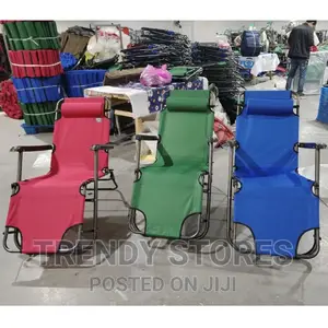 *2-in-1 Beach Lounge Chair Camping Chair