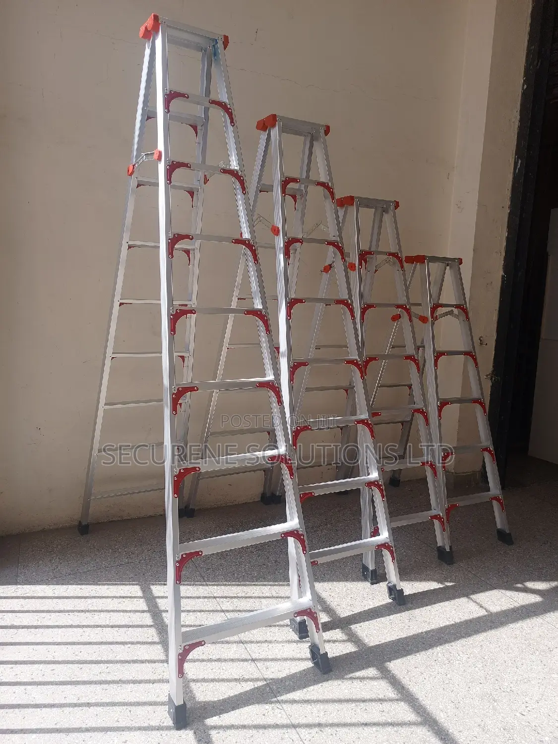 Aluminium Twin Sided Multiple a Types Step Ladder