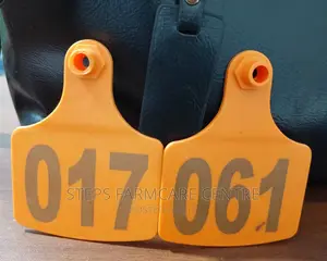 Numbered Cows Ear Tags With Stopper