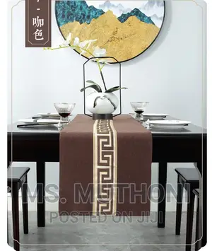 Linen Jacquard Table Runners
