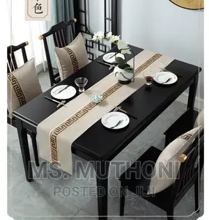 Linen Jacquard Table Runners