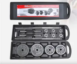 50kg Barbell and Dumbbell Set