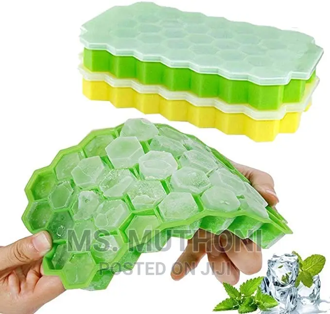 *37 Grid Silicon Ice Cube Maker