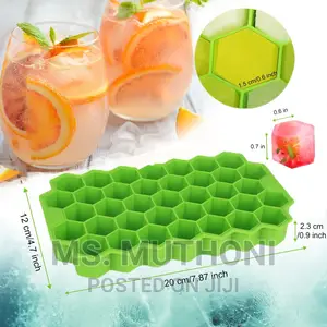*37 Grid Silicon Ice Cube Maker
