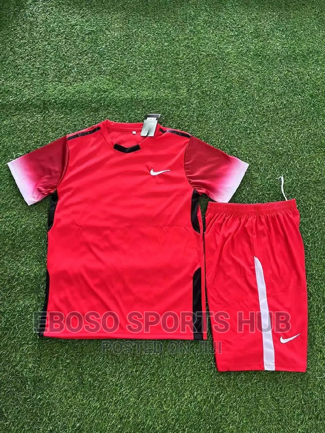 Nike, Red Football Jersey.