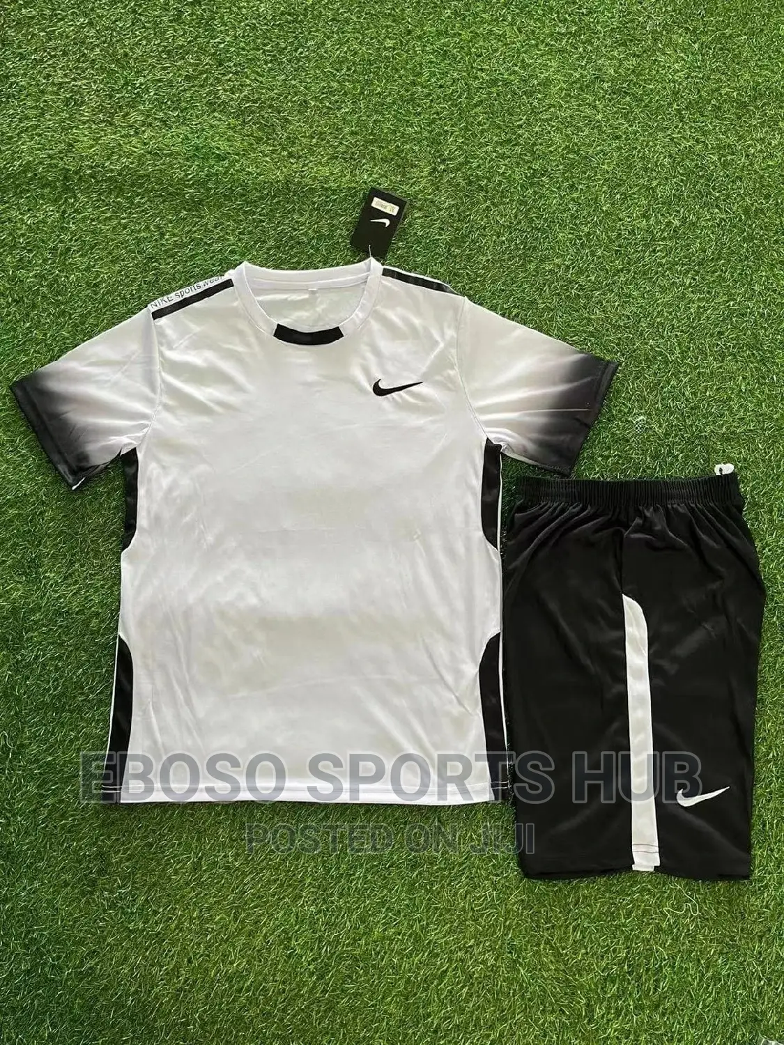 White Nike Football Uniform