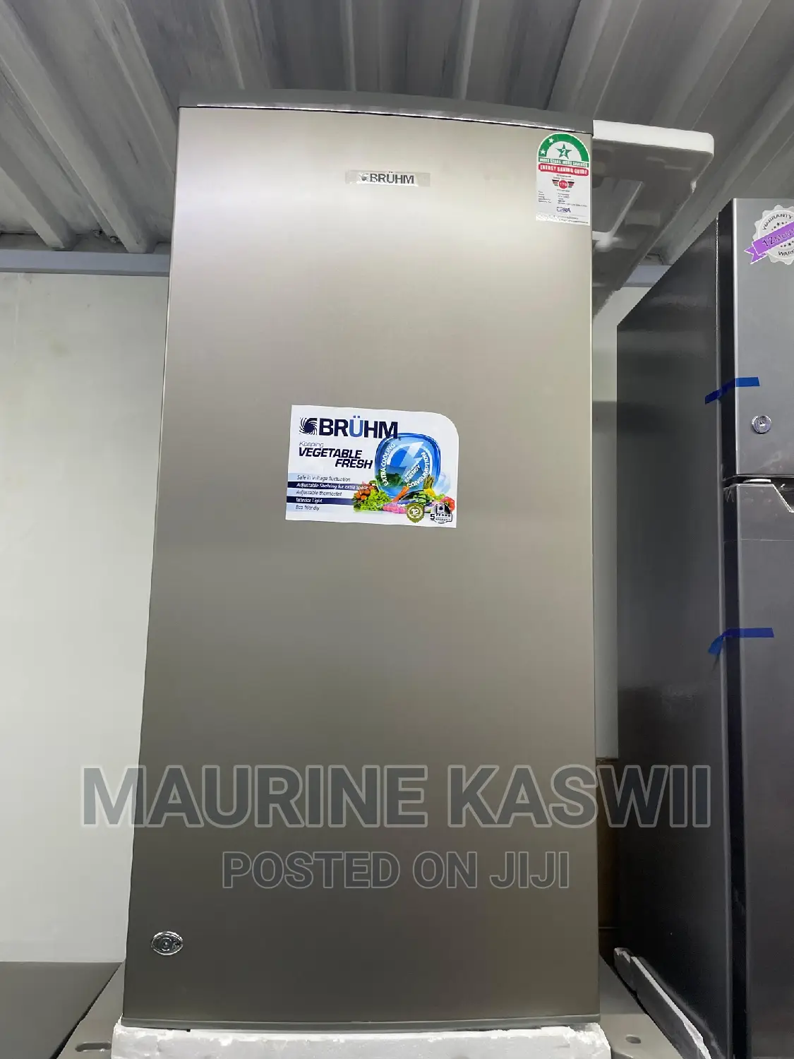 Bruhm BFS-150MD Single Door Direct Cool Fridge, 158L