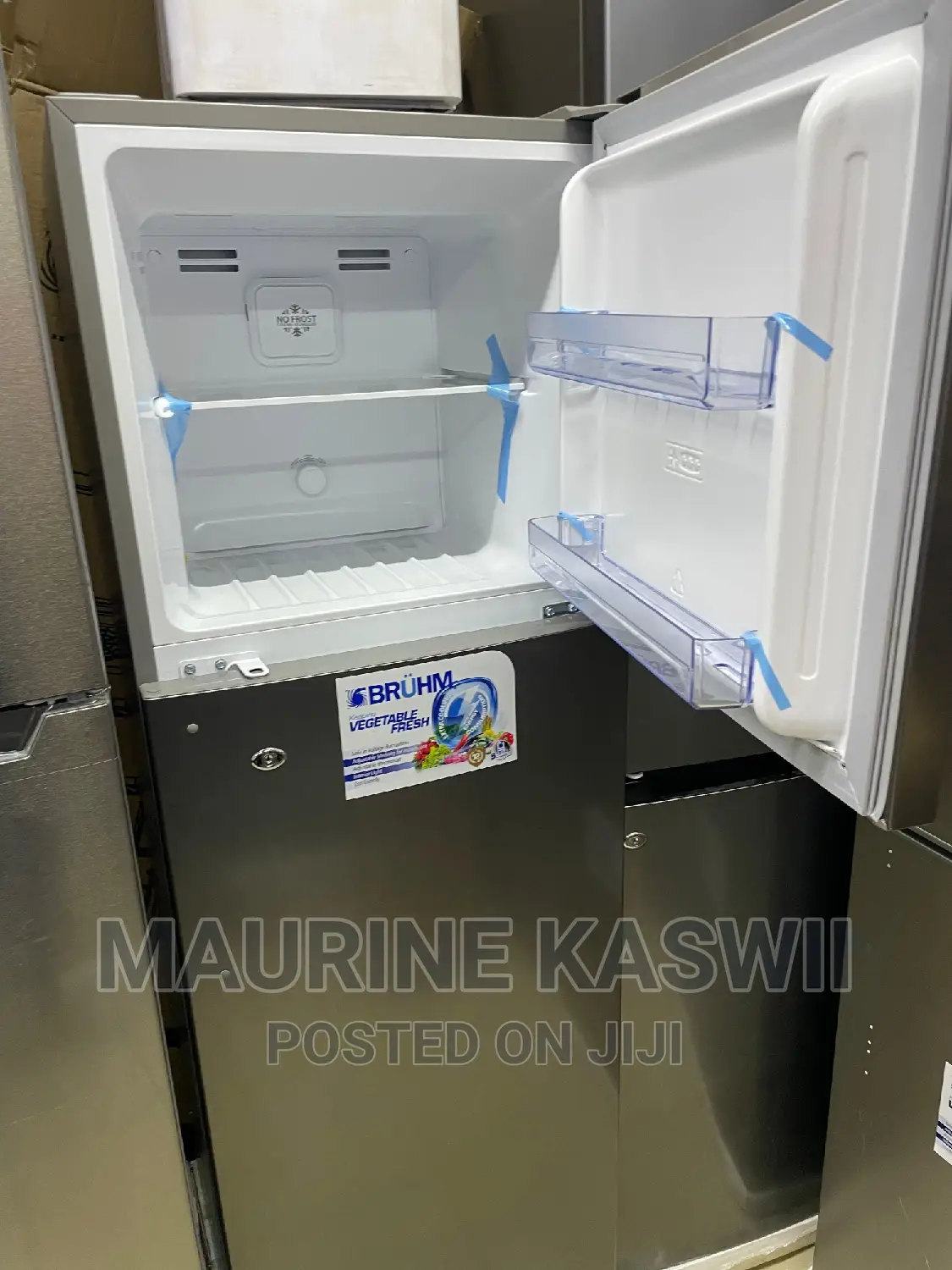 Bruhm BFD-183MD Double Door Fridge, 183L