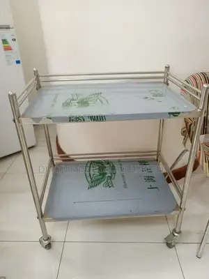Locally Made Medicine Trolley 2 Shelves