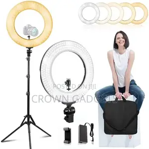 14-Inch Outer Led Ring Light and Light Stand