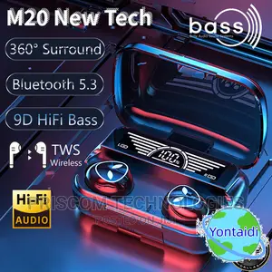 M20 Wireless Bluetooth Earphone Ear Buds Stereo Earphones