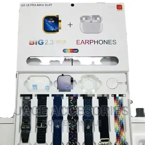 New I20 Smartwatch 10 in 1 Set
