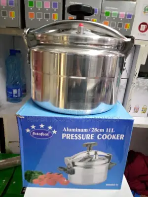 Stainless Steel 11 Litre Pressure Cooker Silver 4xl