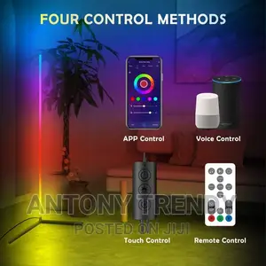 LED Corner Floor Atmosphere Lamp RGB Digital
