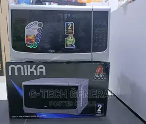 MIKA Microwave Oven, 20L, With Grill, Digital Control Panel