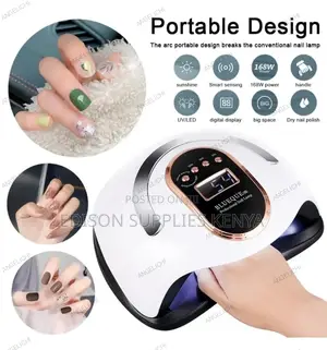 Uv Lamp Led 168w Gel Curing Lamp Quick -Drying Nail Dryer