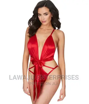 Open Back Bodysuit Crotchless Lingerie