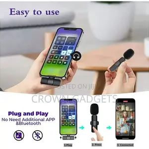 Wireless Lavalier Microphone for Phone(USB-C)