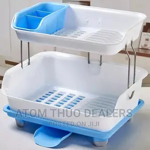 Plastic Dishrack / 2 Tie Plastic Dishrack