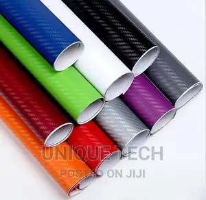 Car 3D Carbon Fiber Vinyl Wrap Film Sticker
