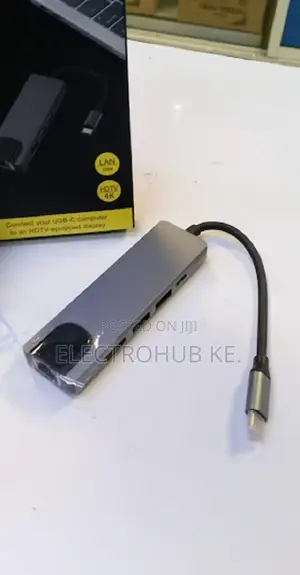 5 in 1 Type C-Converter-Hub to Hdmi +Usb Newly
