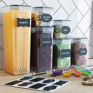 7pcs Food/Pantry Storage Containers*