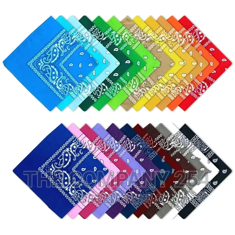 Quality Designer Unisex Head Scarf Bandanas