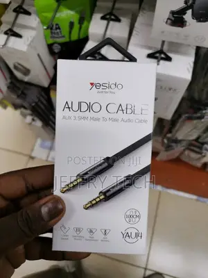 Yesido 1m YAU14 3.5mm Male to Male Audio Cable for Car Stere