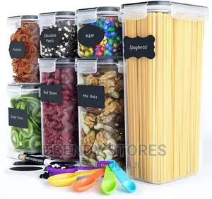 7pcs Food/Pantry Storage Containers