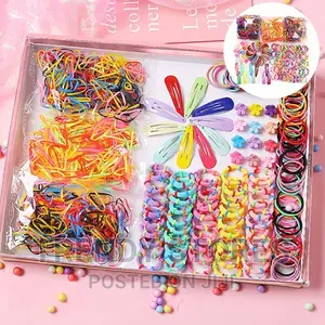 780pcs Colour Full Hair Band Set
