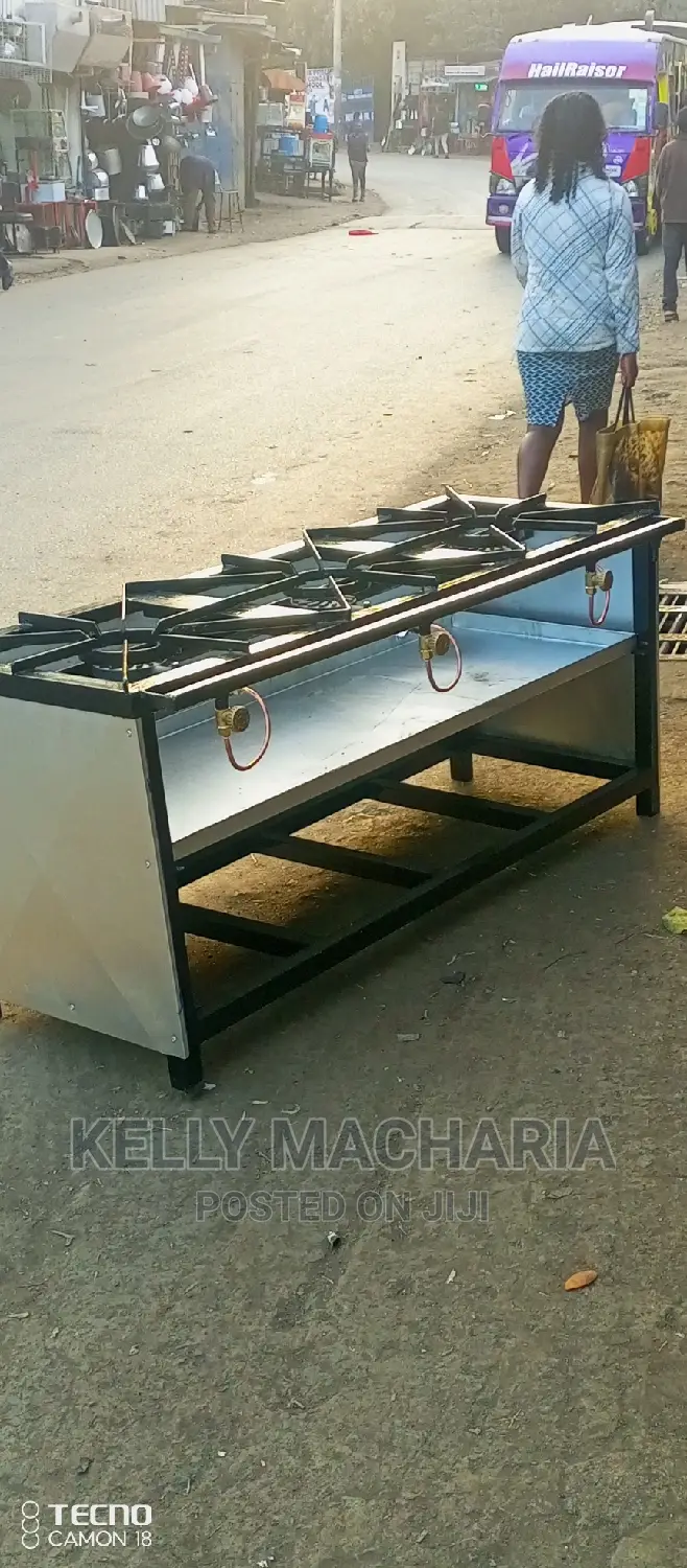 Three Burner Gas Grill Jikos