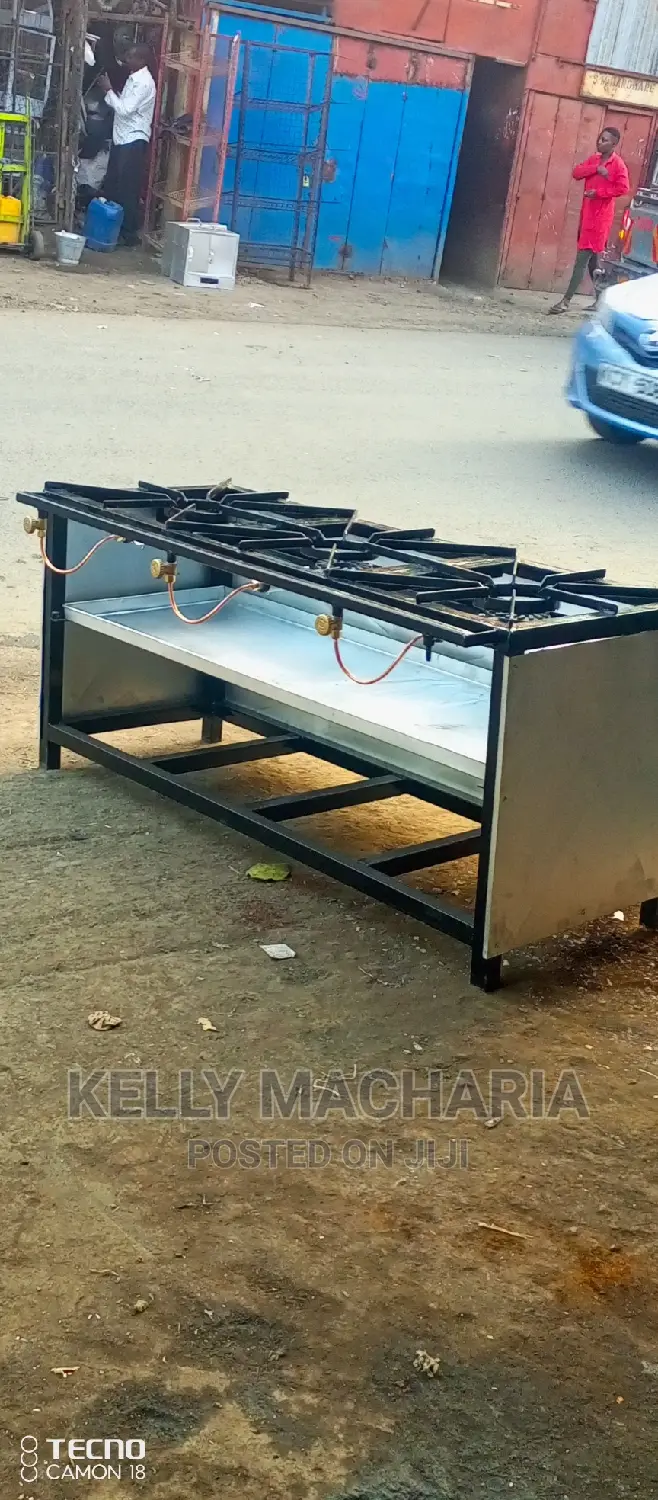Three Burner Gas Grill Jikos
