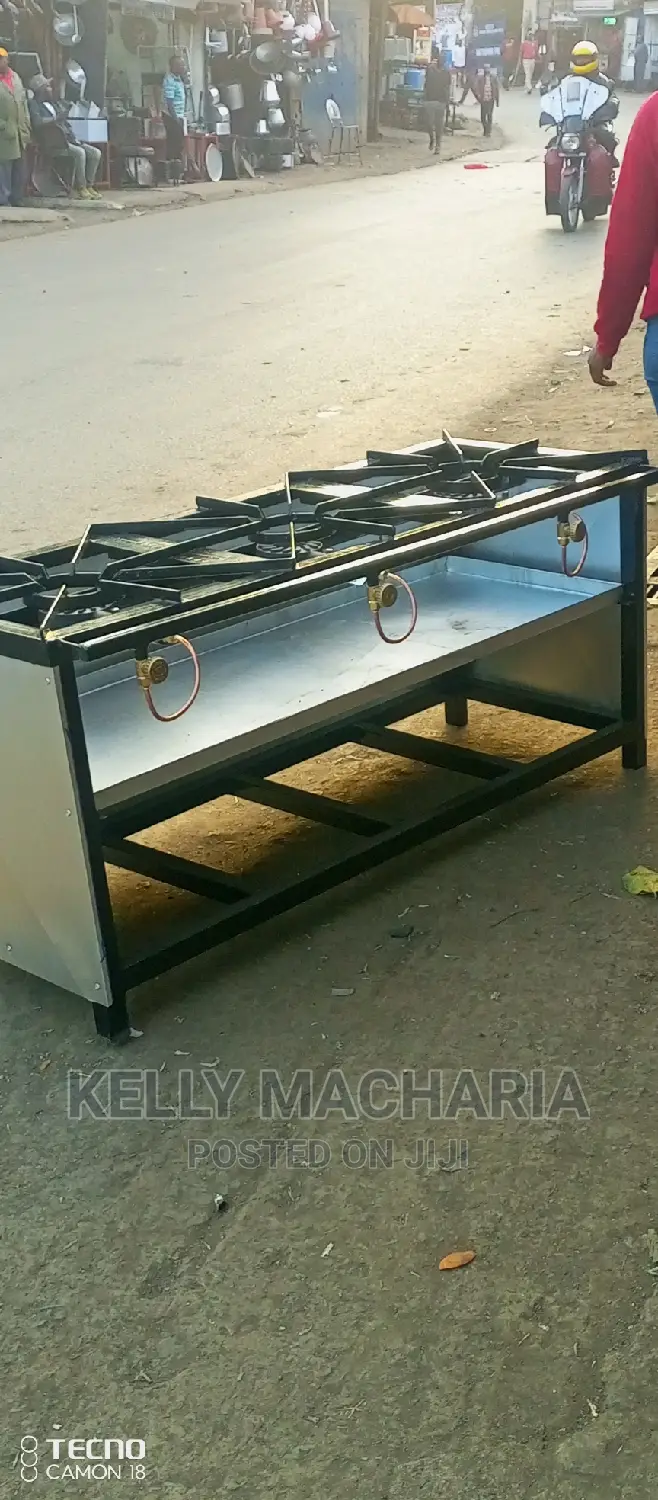 Three Burner Gas Grill Jikos
