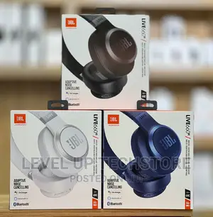JBL Live 660NC Noise-Canceling Wireless Over-Ear Headphones