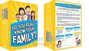 Do You Really Know Your Family-Great for Kids, Teens Adul