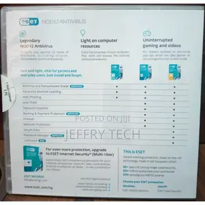 Eset NOD32 Antivirus 1 User