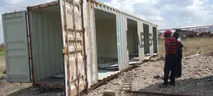 40ft Container Stalls Ready - 4doors