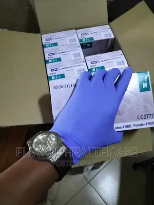Purple Nitrile Gloves