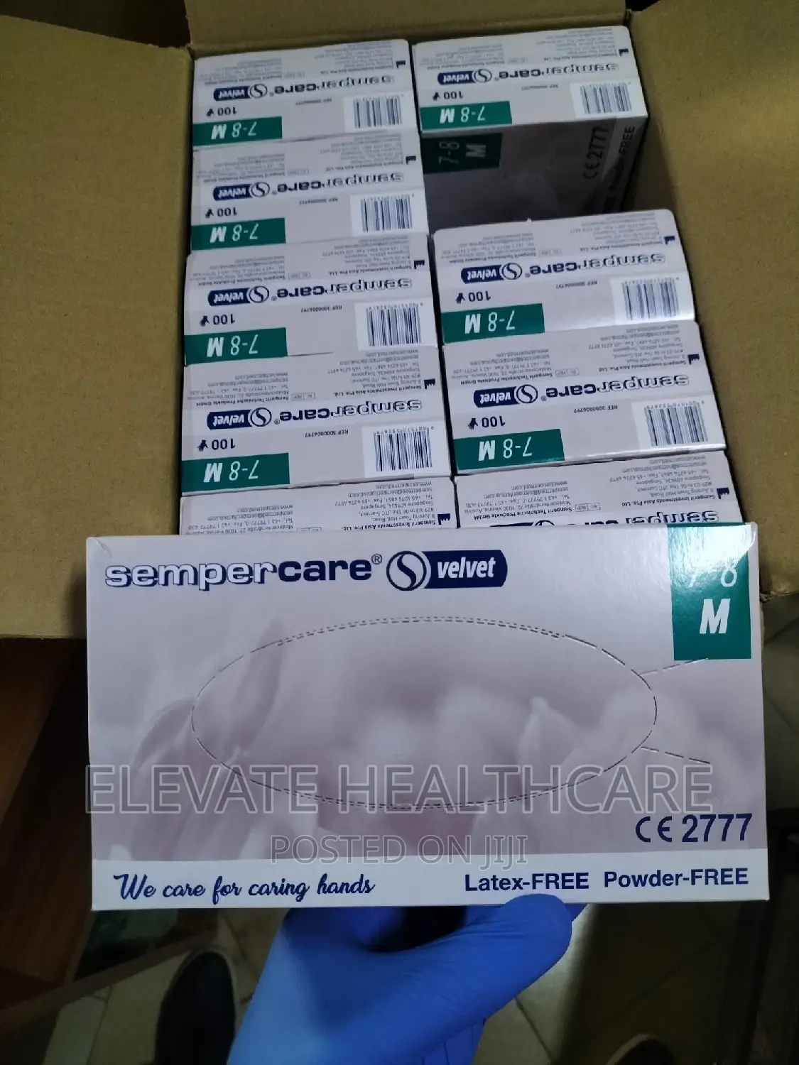 Purple Nitrile Gloves