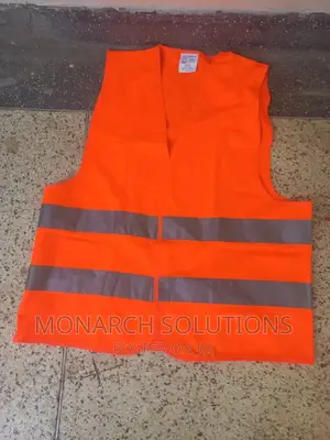 Plain Orange Reflective Vest