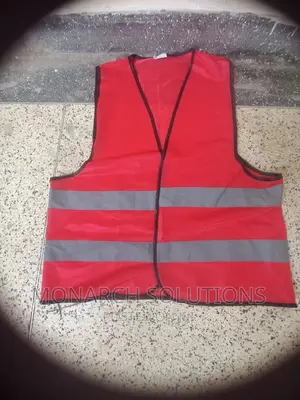 Red Reflector Vest Also Available