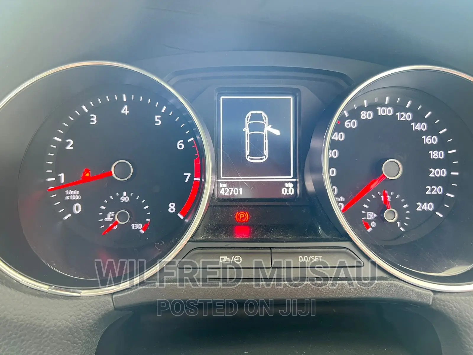 Volkswagen Polo 2016 Red